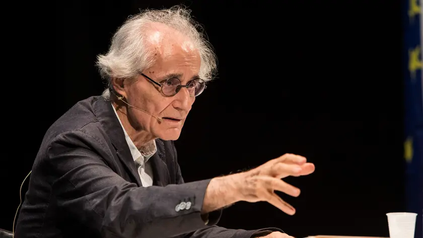 © Marco Merlini / Cgil.Lecce, 13 settembre 2018.V edizione "Le giornate del lavoro".Teatro Paisiello.Lectio magistralis di Luciano Canfora su lo stato di salute della democrazia politica