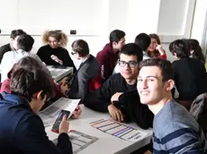 In questa immagine d’archivio alcuni studenti durante l’Open Day della Sissa nel 2019