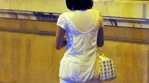 Foto BRUNI TRieste 03 08 10 Le Ronde leghiste anti-prostituzione in centro città-il fuggi-fuggi delle signorine