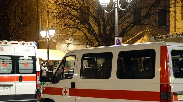 Foto Bruni 15.02.2015 Carnevale Muggesano:la notte di sabato-centro di coordinamento sanitario