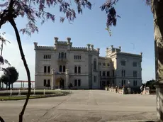 Foto BRUNI 13.04.16 Parco di Miramare:in corso i lavori di ammodernamento