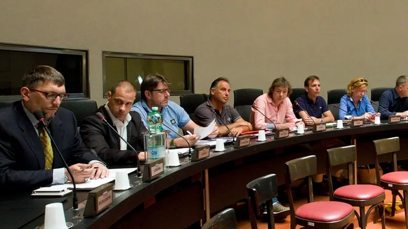 Silvano Trieste 17/06/2014 Provincia, audizione sindacati di Polizia