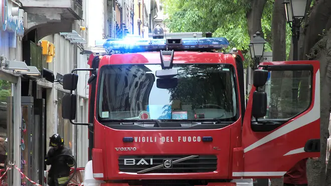Lasorte Trieste 06/05/13 - Viale XX Settembre, Incendio, Negozio Fastweb