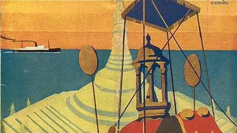 Una delle pubblicità storiche del Lloyd triestino