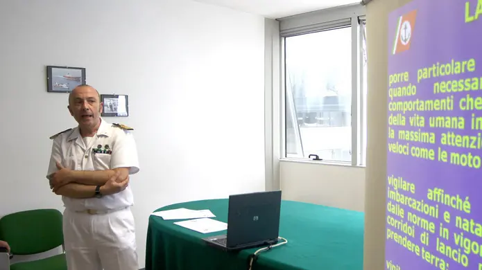 Lasorte Trieste 18/06/14 - Capitaneria, Conferenza Stampa Mare Sicuro 2014