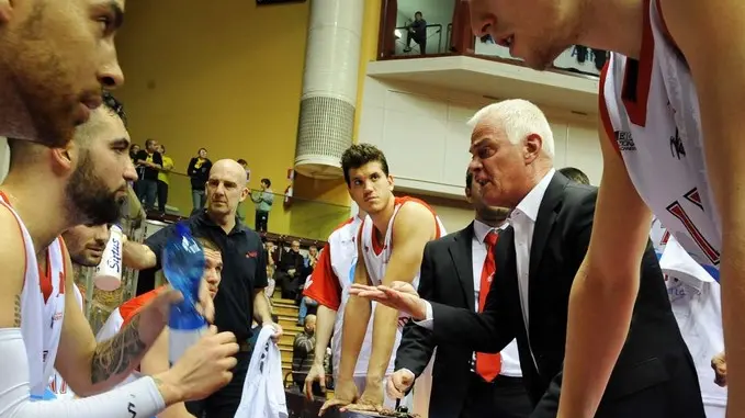 Foto BRUNI 07.02.16 Basket Serie A2 Est : ALMA Trieste-Recanati