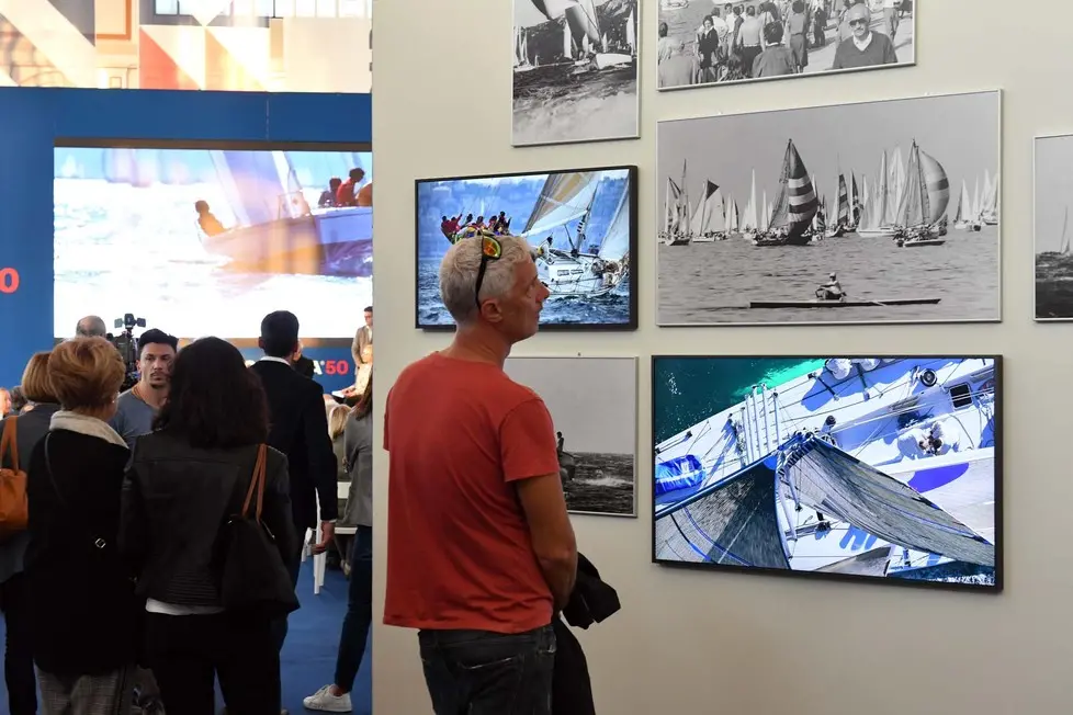 Foto BRUNI 05.10.2018 Barcolana 50: inaugurazione mostra fotografica