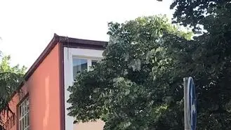 GENITORI E RAGAZZI IERI FUORI DA UN ISTITUTO SCOLASTICO DI BELGRADO