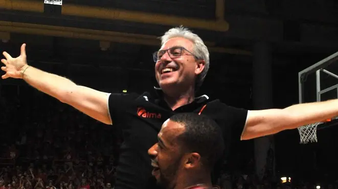 Foto BRUNI 17.06.2018 Pallacanestro- FINALI Play-off :Alma Trieste-Casale Monferrato--gara 3-PROMOZIONE IN A1-Mauro
