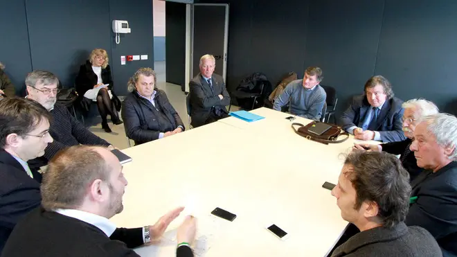 Bonaventura Monfalcone-05.04.2013 Riunione operatori porto e Lega Nord-Azienda porto-Monfalcone-foto di Katia Bonaventura