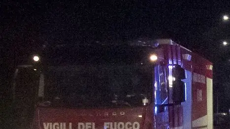 Bonaventura Monfalcone-23.01.2018 Incendio-Via Marconi-Ronchi dei Legionari-foto di Katia Bonaventura