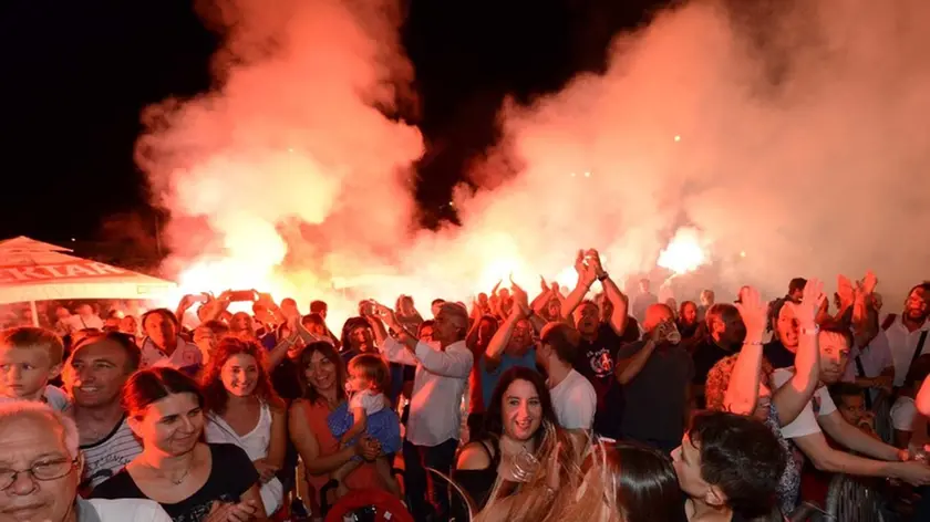 Foto BRUNI 24.08.2017 P.zza Libertà-controlli di Polizia