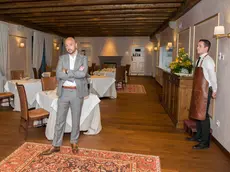 Joe Bastianich nel suo ristorante "Orsone" a Cividale