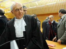 Il Pubblico ministero Raffaele Guariniello questa mattina, 14 dicembre 2010 a Torino, durante l'udienza del processo per il rogo all'acciaieria Thyssenkrupp, avvenuto il 6 dicembre 2007, in cui morirono sette operai. /ANSA/DI MARCO