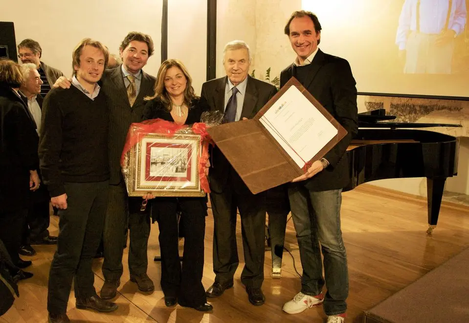 I Felluga festeggiati a Isola, a palazzo Manzioli
