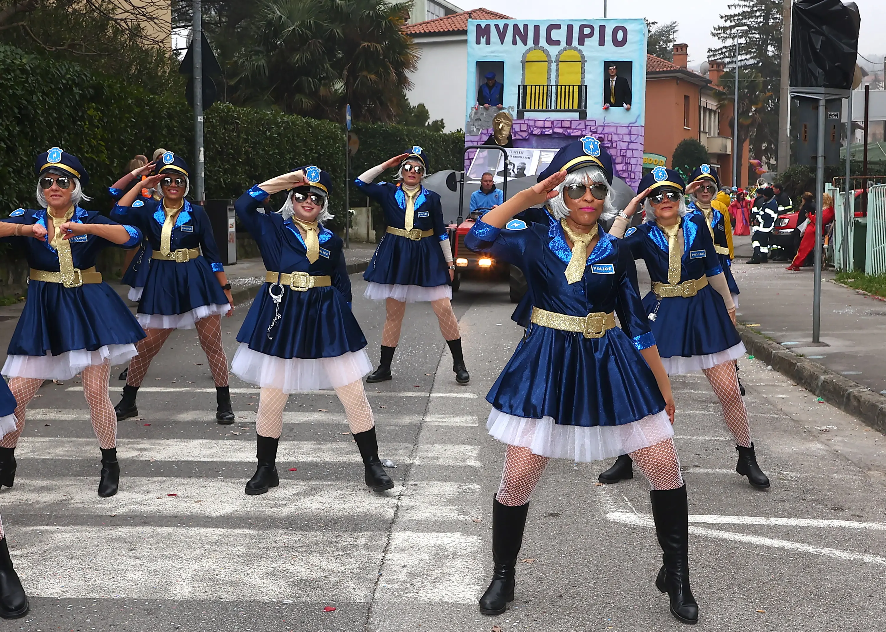 Lasorte Trieste 19/02/23 - Muggia, Carnevale, Lampo, Guardie e Ladri