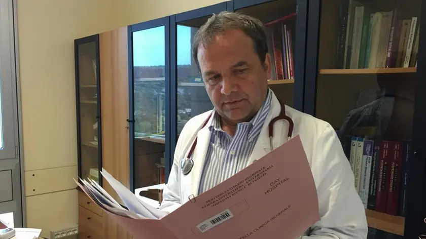 Il primario di Pneumologia Marco Confalonieri