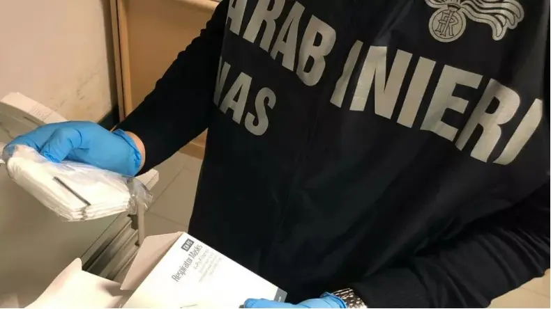 Carabinieri del Nas in una foto d'archivio
