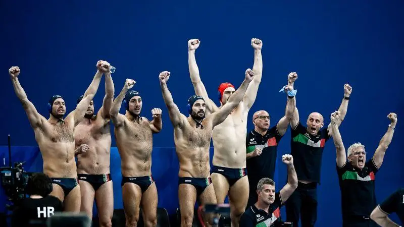La gioia del Settebello (Foto DBM)
