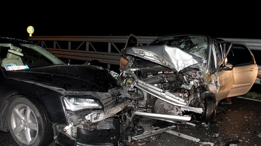 Bonaventura Monfalcone-28.02.2016 Incidente-Cavalcavia fra Monfalcone e Ronchi dei Legionari-foto di Katia Bonaventura