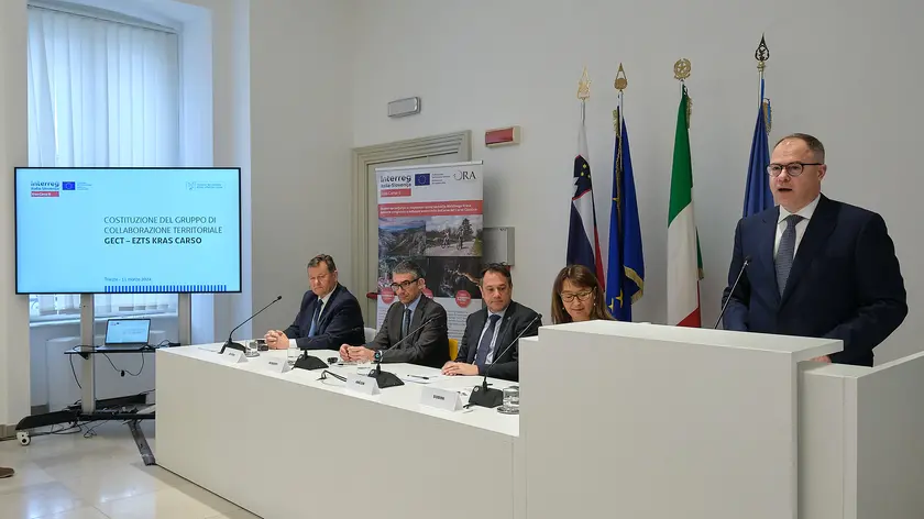 La presentazione del Gect (Silvano)