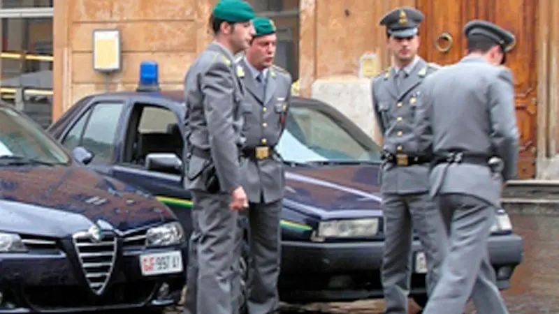 Militari della Guardia di Finanza di Gorizia in una foto di archivio