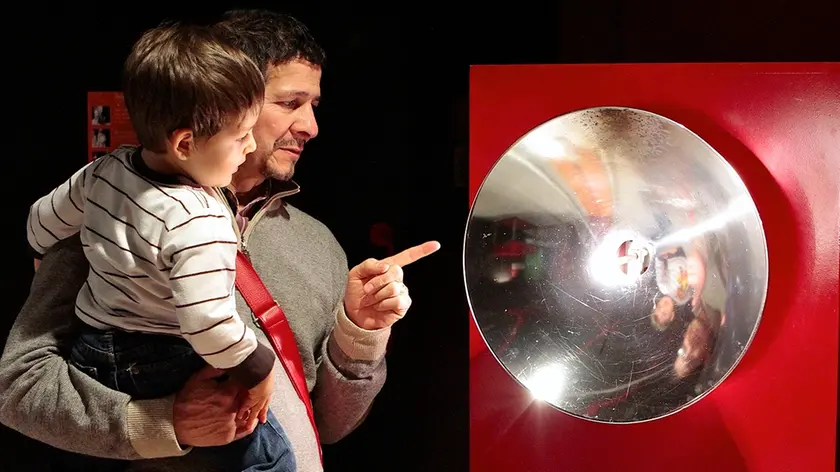 Uno dei giochi scientifici dell'Immaginario, a Grignano