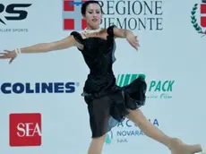 Silvia Stibilj in azione a Novara (foto di Gianni Guerra)