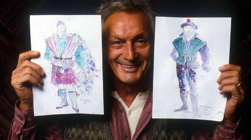 Ottavio Missoni.ANSA/OLDPIX