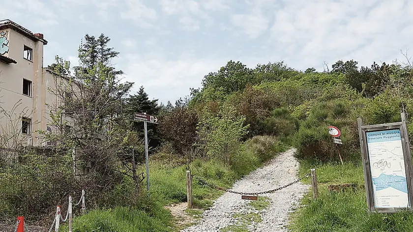 Parte della zona dietro Punta Olmi. . Foto Lasorte