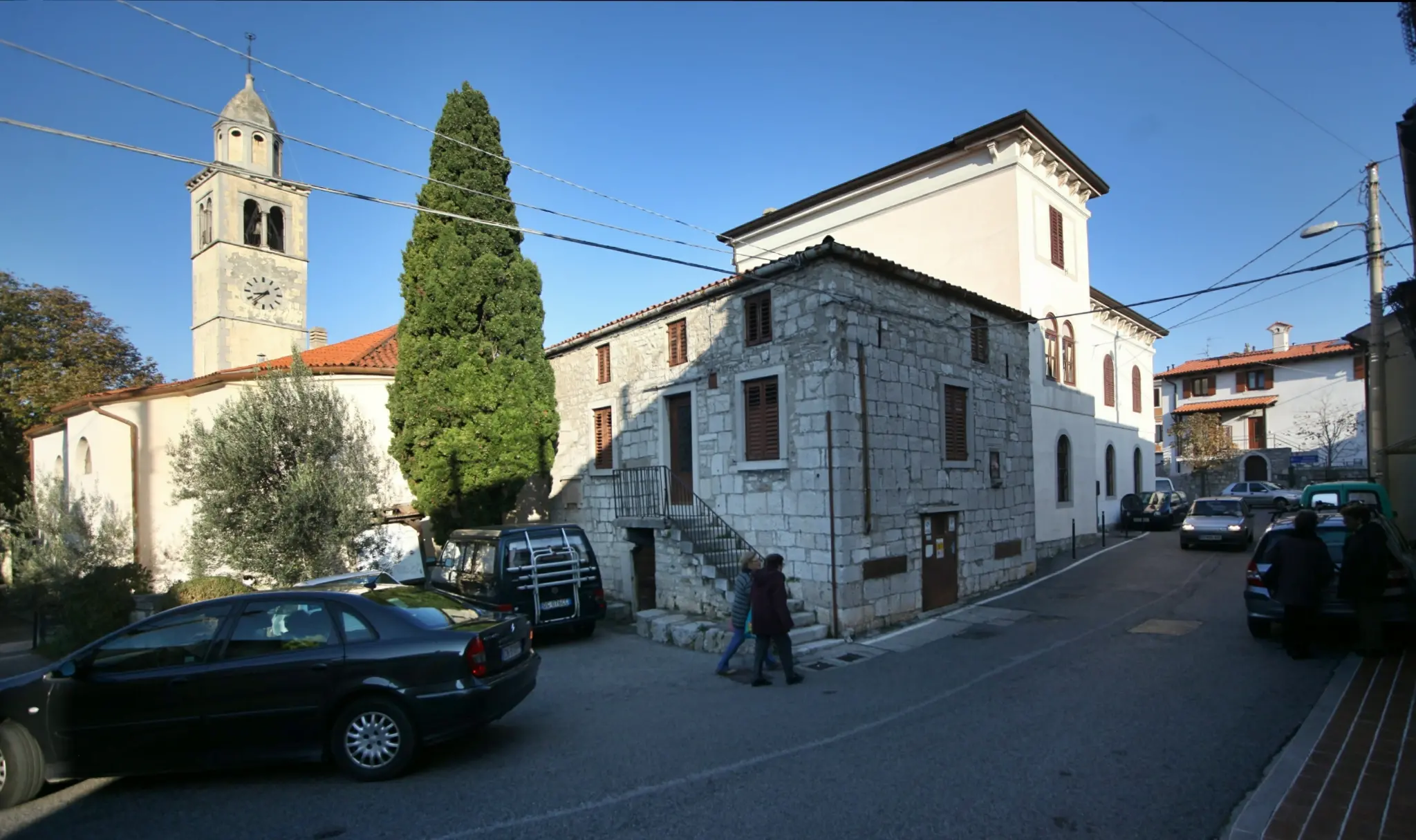 La chiesa dov'era parroco don Maks Suard (Lasorte)