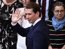 epa07606002 Austrian Chancellor Sebastian Kurz is leaving after losing a no-confidence vote during a special session of the parliament at the temporary parliament building at the Hofburg Palace in Vienna, Austria, 27 May 2019. Kurz faced a no-confidence vote in Parliament after his government's coalition partner, the far-right Freedom Party (FPOe) had come under fire over a secretly filmed video which appeared to show FPOe leader and Vice-Chancellor Heinz-Christian Strache promising public contracts in return for election campaign donations from a fake Russian backer. EPA/CHRISTIAN BRUNA