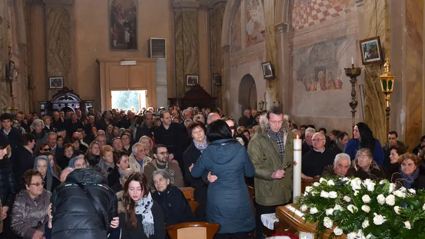 villanova del judrio 18 Febbraio 2015 funerale Copyright Petrussi Foto Press -Turco