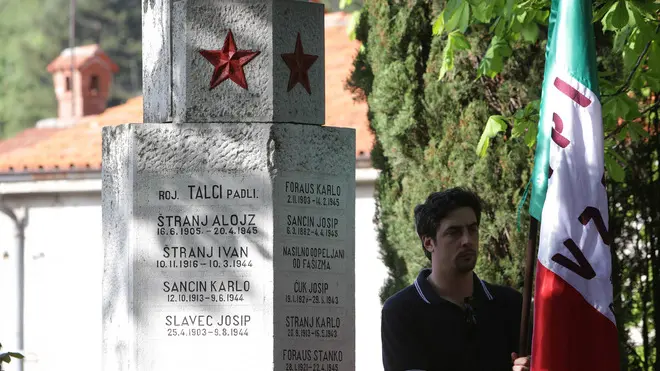 Lasorte Trieste 25/04/13 S.Dorligo, Dolina, Commemorazione 25 Aprile