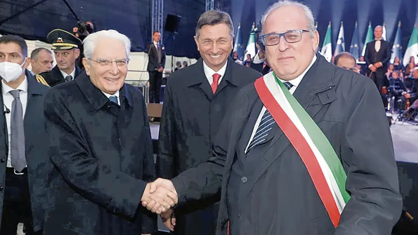 Bumbaca Gorizia 21_10_21 Mattarella e Pahor Transalpina Foto Pierluigi Bumbaca