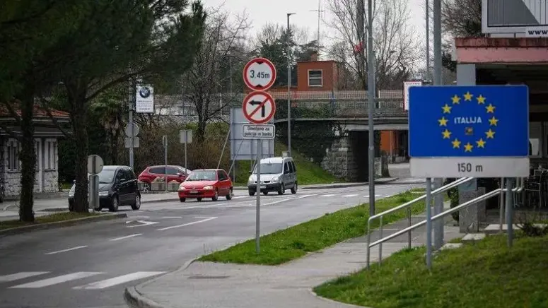 Dal 21 ottobre torneranno i controlli sul confine tra Italia e Slovenia