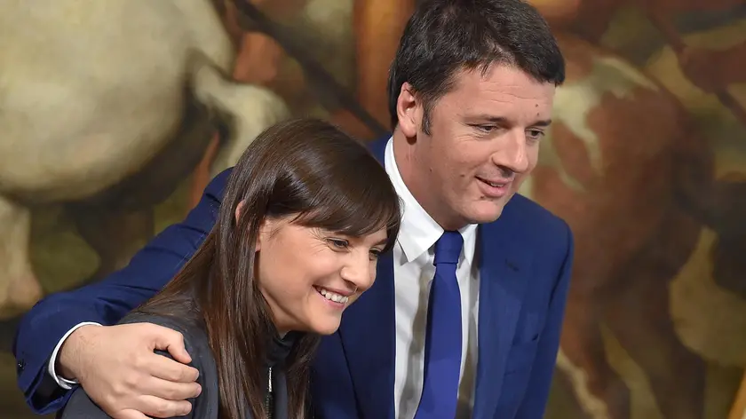 Deborah Serracchiani col premier Matteo Renzi