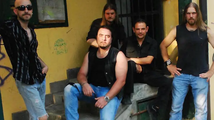 Gli Anticrysis, band heavy metal capitanata da Ricky Mandel