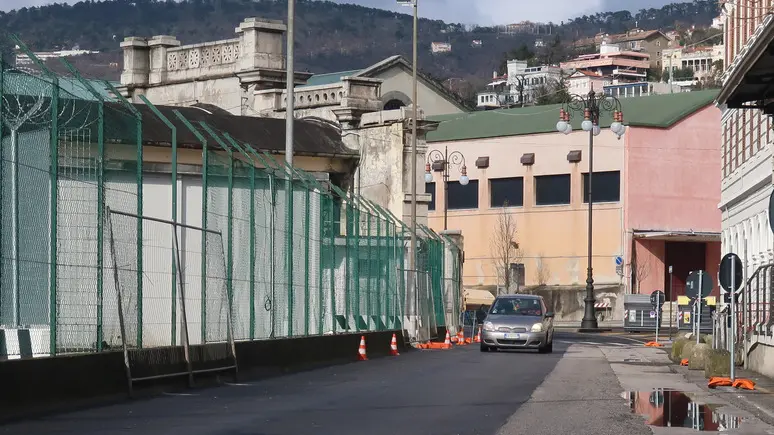 La bretella lungo la quale spunteranno i nuovi stalli per i motorini