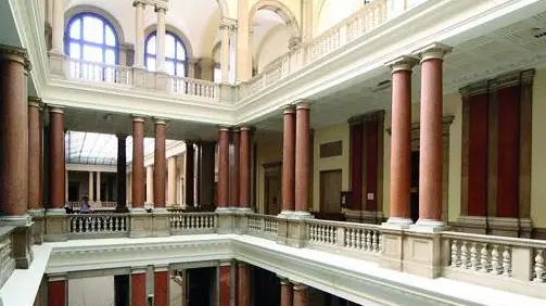 Un interno del tribunale di Trieste