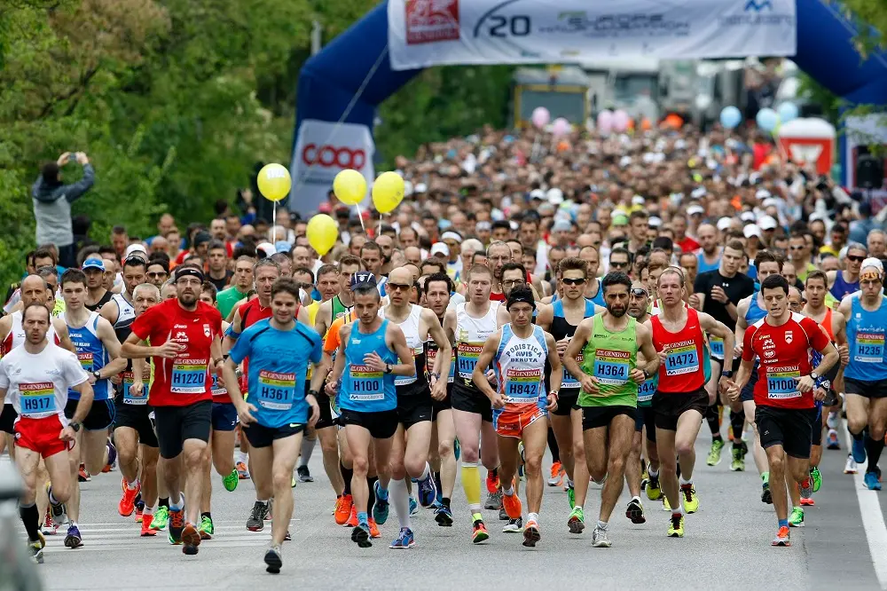 Silvano Trieste 03/05/2015 Mezza Maratona partenza da Duino e Costiera