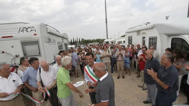 Altran Monfalcone-27.08.2011 Inaugurazione area di sosta camper-Via delle Acacie-Staranzano-Foto di Katia Bonaventura
