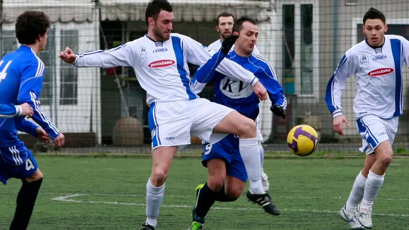 Silvano Trieste 22/02/2014 Calcio Muggia - Triecesimo