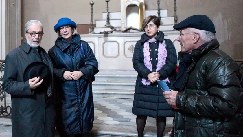 Silvano Trieste 20/11/2017 Chiesa Armena di via Giustinelli, Mons. Boghos Levon Zekiyan della Congregazione Mechitarista e Delegato Pontificio per la cura dei beni della Congregazione Armena