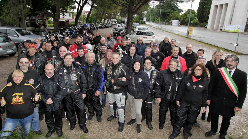 Bonaventura Monfalcone-23.05.2015 Partenza Bikers-Fogliano Redipuglia-foto di Katia Bonaventura
