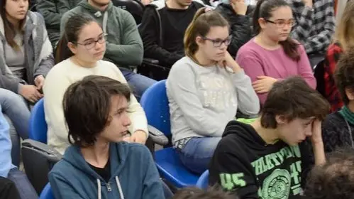 Foto Bruni Trieste 07.02.2017 Liceo Deledda-Fabiani:corso web-antibullismo