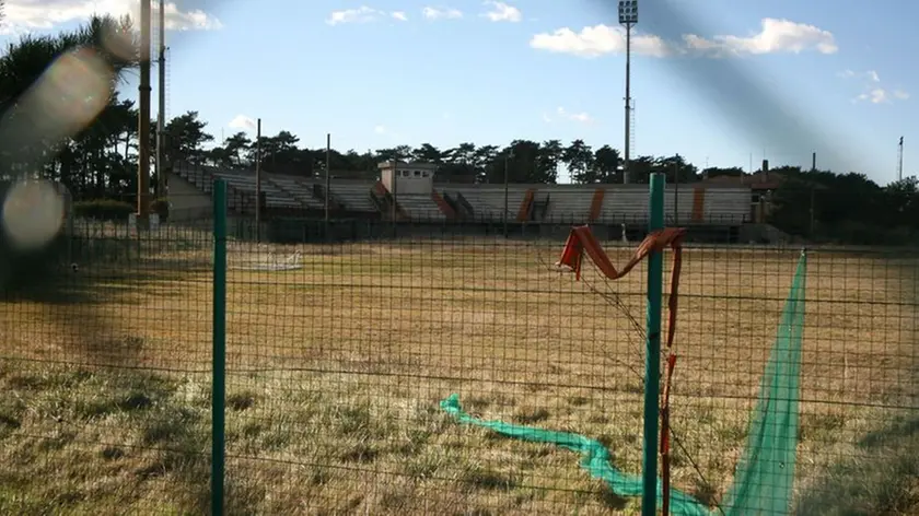 Il campo di baseball a Prosecco