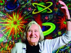 MARGHERITA HACK, SIAMO FIGLI DELLE STELLE MA ANCHE DEL COMPUTER L'astrofisica Margherita Hack fotografata al Festival delle Scienze a Roma. ANSA/ DBA