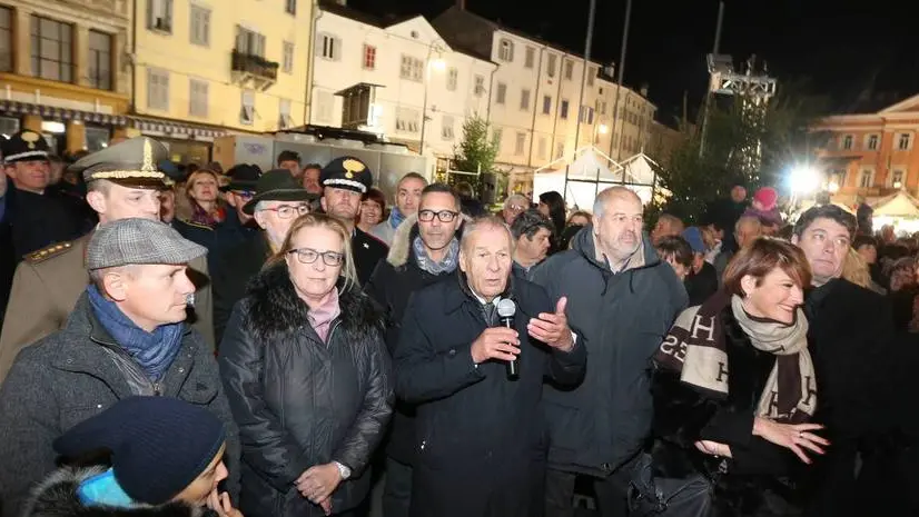 Bumbaca Gorizia 03.12.2016 Accensione albero Natale e luminarie © Fotografia di Pierluigi Bumbaca