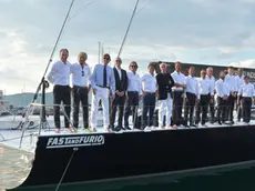 Foto BRUNI Trieste 25-07-.2020 I f.lli Benussi presentano Family Affair ed il loro equipaggio